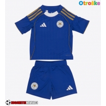 Otroške Nogometnih dresov Leicester City Domači 2025-26 Kratki rokavi (+ hlače)